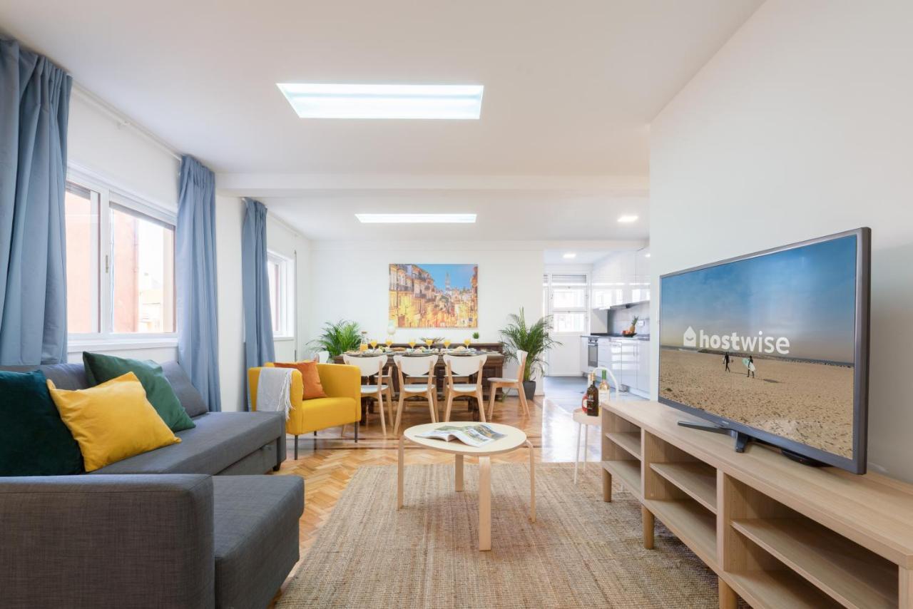 Host Wise - Spacious Fresh Flat W Terrace - Near Sea إسبِنو المظهر الخارجي الصورة