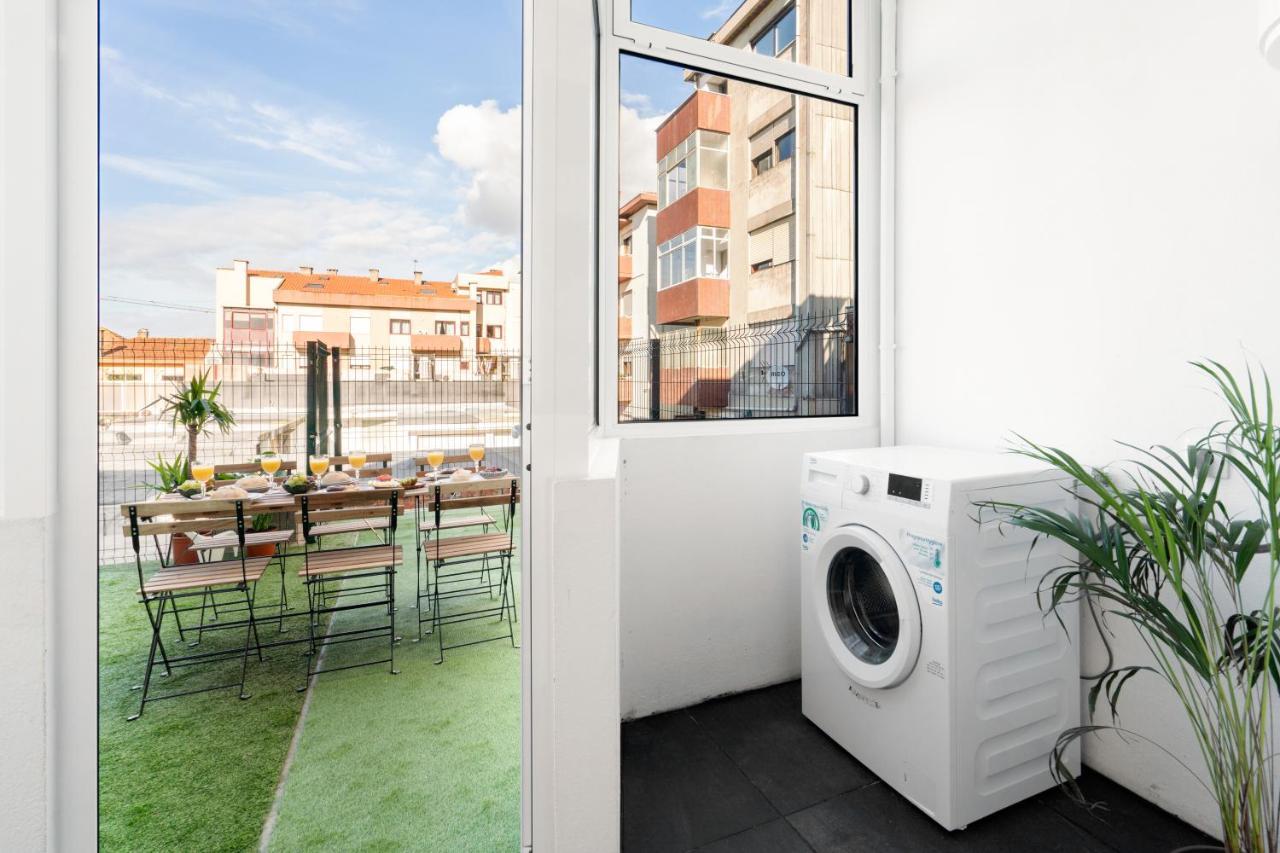 Host Wise - Spacious Fresh Flat W Terrace - Near Sea إسبِنو المظهر الخارجي الصورة